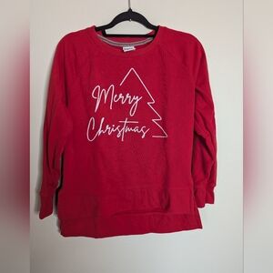 Royce Brand Red Merry Christmas Sweatshirt Size S